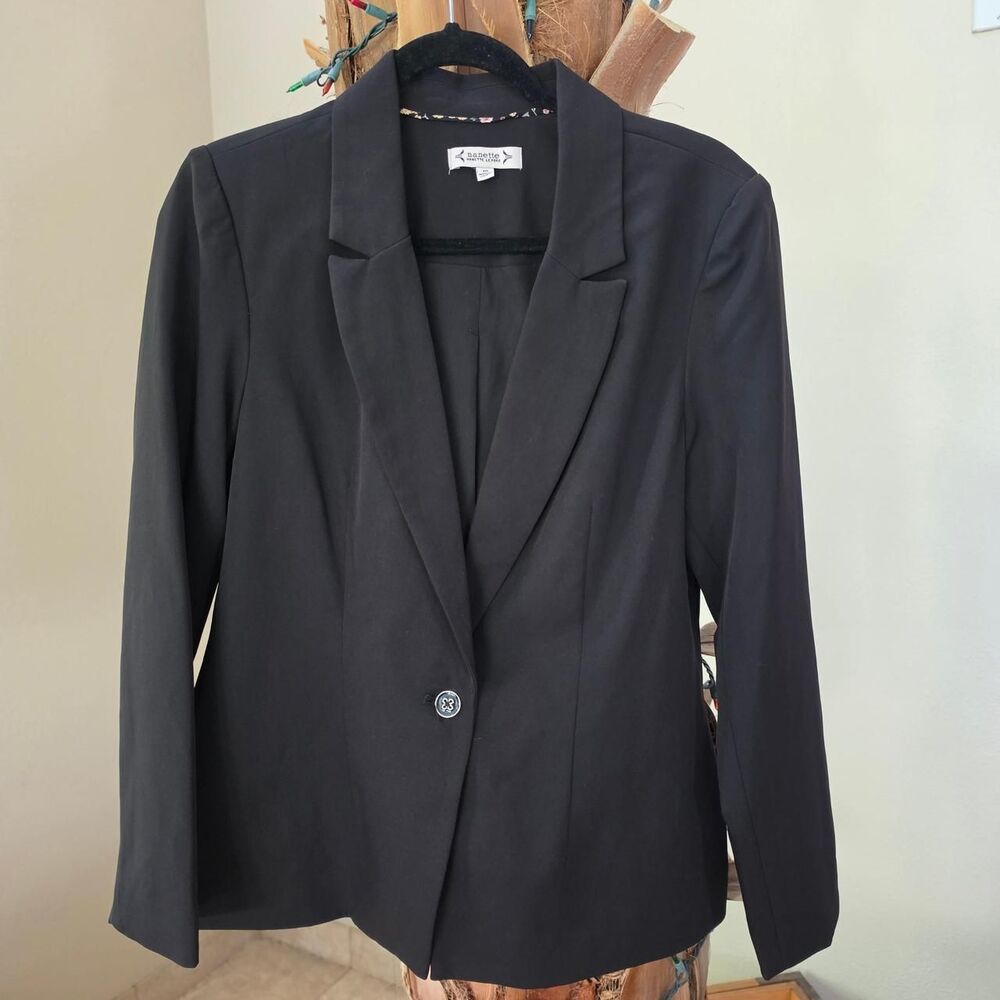 Vintage Nanette Lepore Femine Black Blazer
